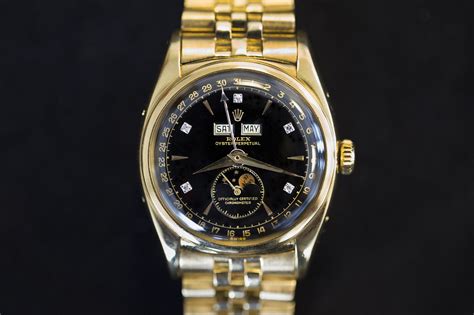 rolex bau dai|Rolex gold moonphase.